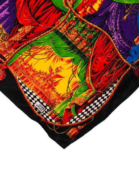 gianni versace scarf 1908s dots|Vintage Gianni Versace Scarves .